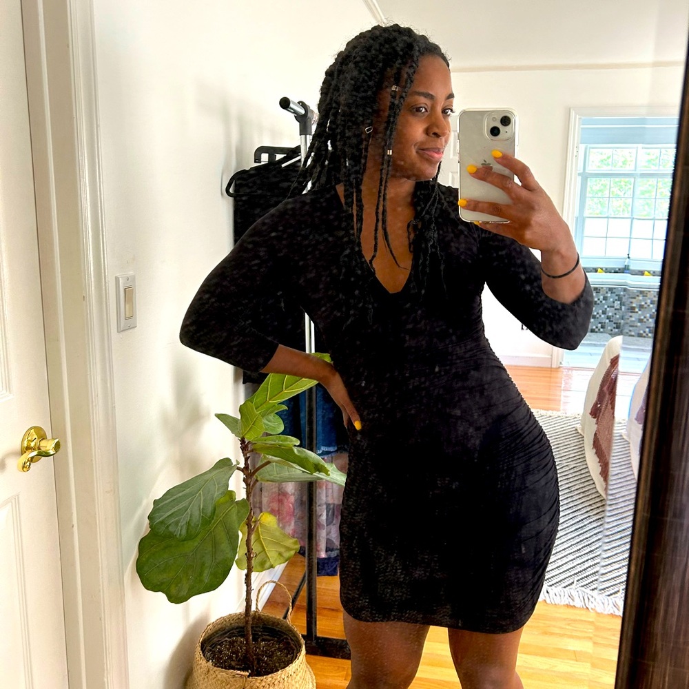 H&M little black dress - Size small, like new